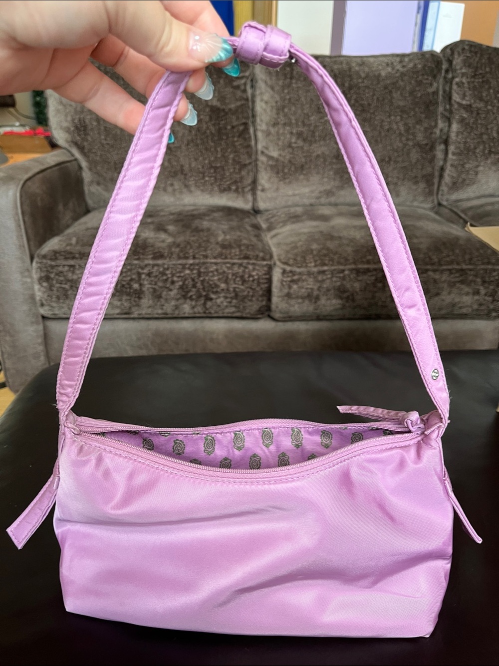 NWOT Vera Bradley lilac shoulder bag